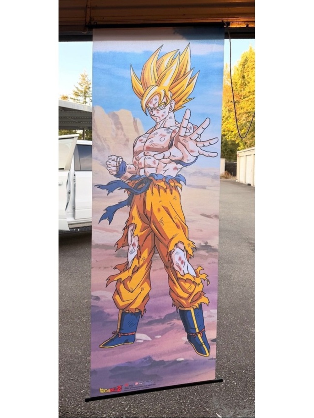 Dragon Ball Z Goku Kamehameha Wall Art – Large Anime Poster